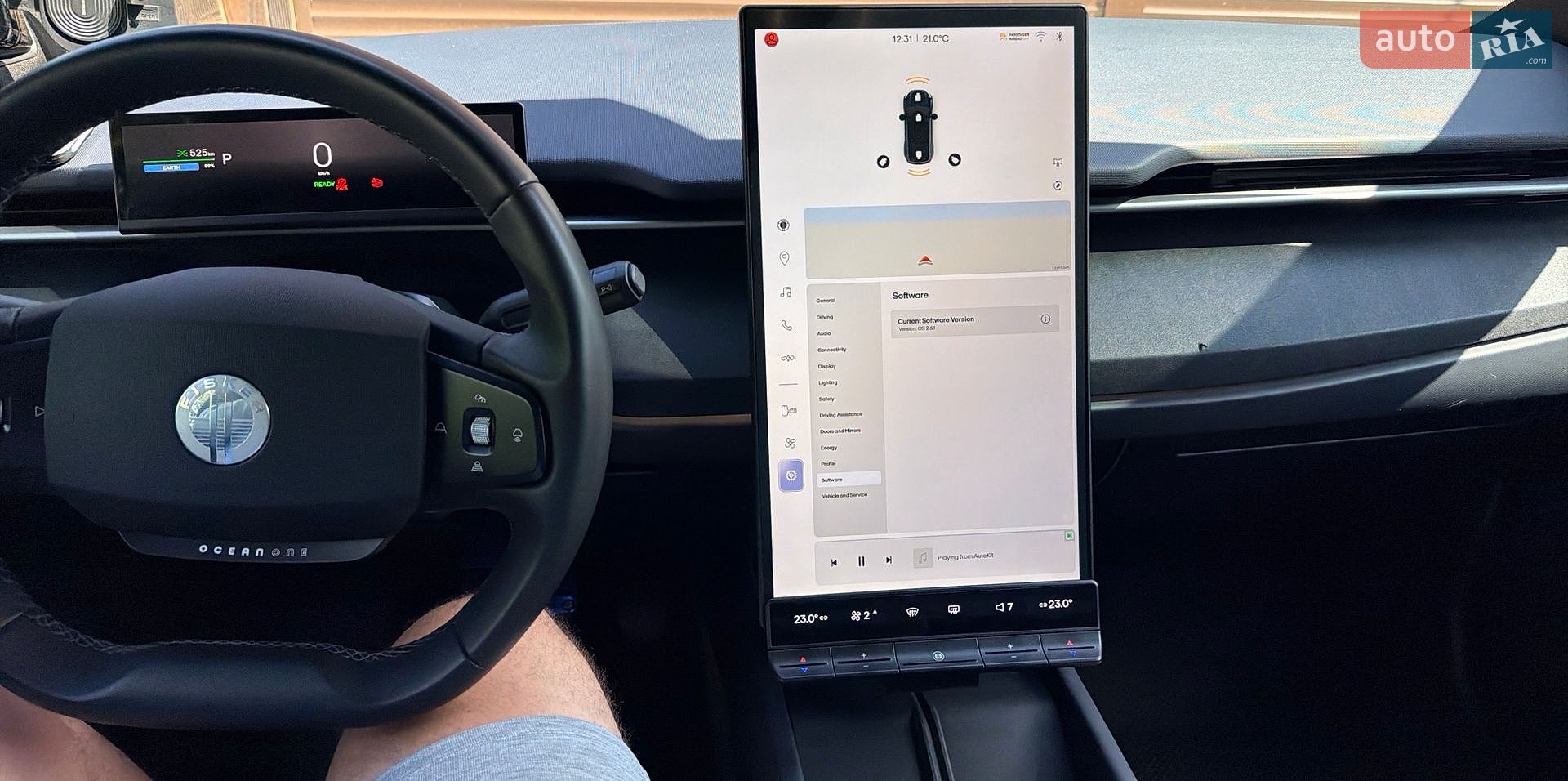 Fisker Ocean 2023 VIN VCF1ZBU26PG003567 фото оголошення 17 з 23