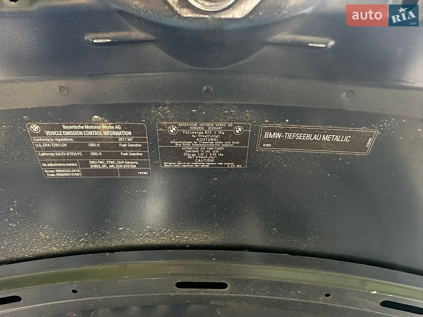 BMW 3 Series 2011 VIN WBAKF5C52BE517802 фото оголошення 58 з 84