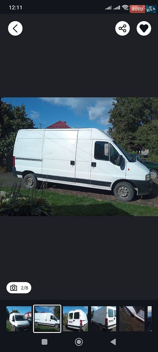 Fiat Ducato 2003 VIN ZFA24400007160206 фото оголошення 10 з 11