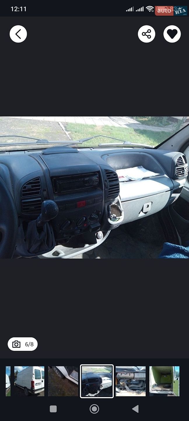 Fiat Ducato 2003 VIN ZFA24400007160206 фото оголошення 9 з 11