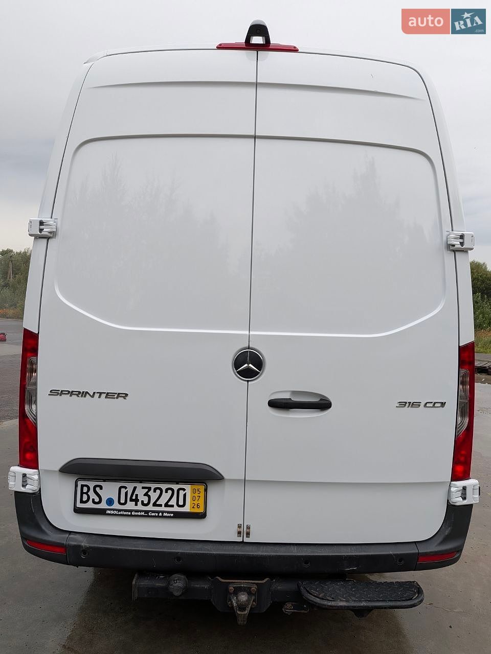 Mercedes-Benz Sprinter 2020 VIN W1V9076351P277748 фото оголошення 8 з 29