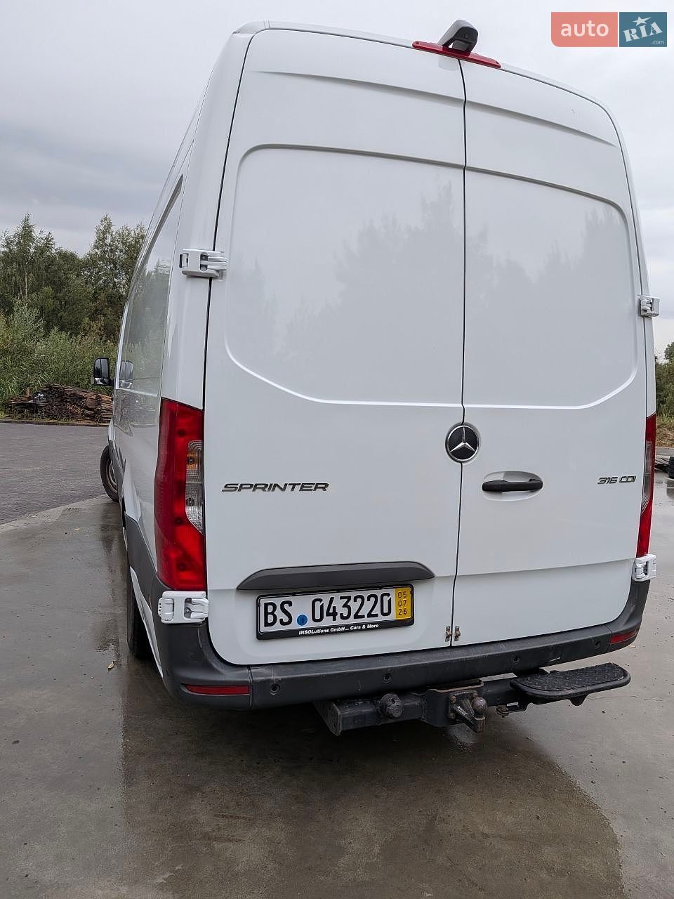 Mercedes-Benz Sprinter 2020 VIN W1V9076351P277748 фото оголошення 11 з 29