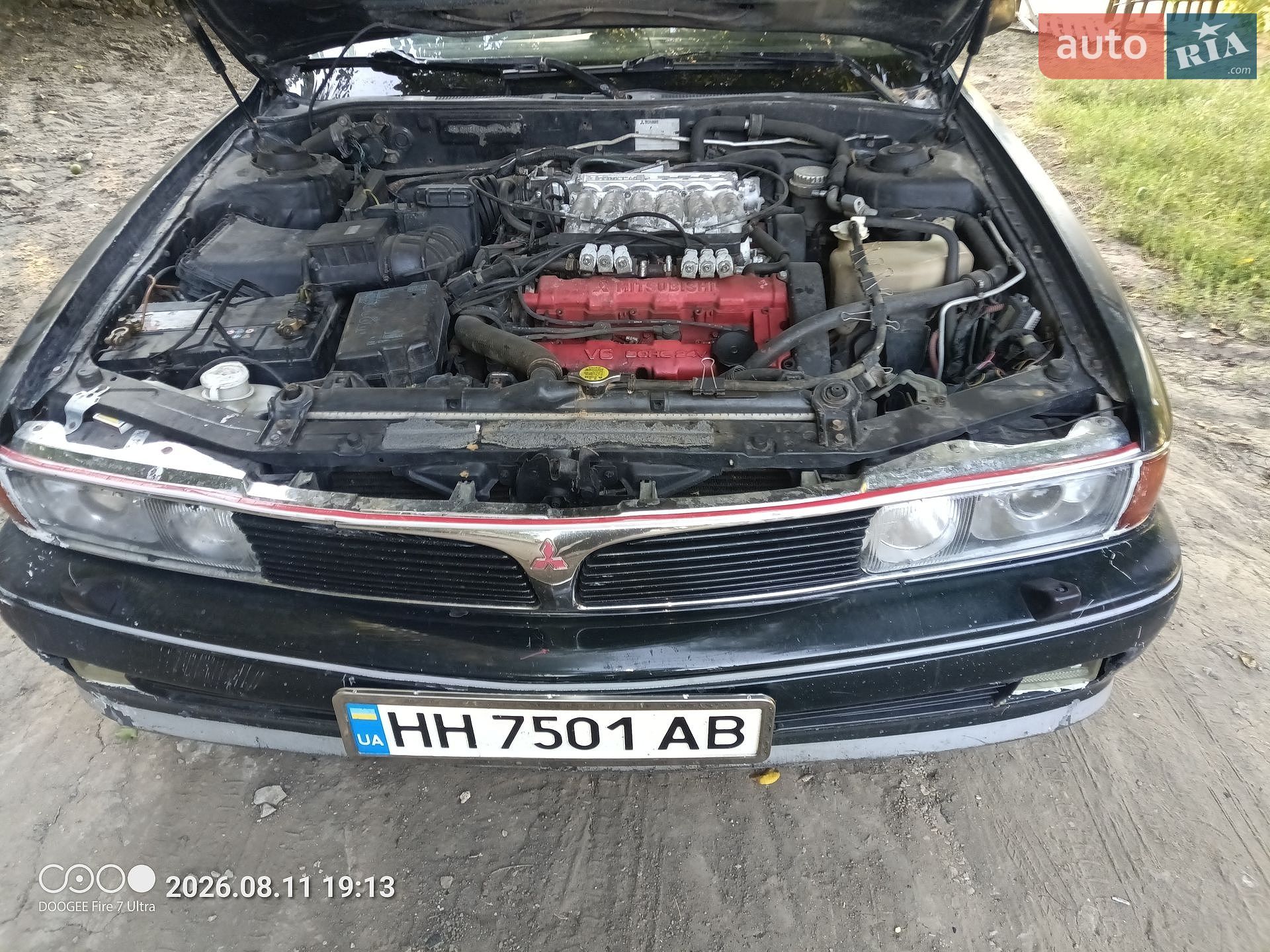 Mitsubishi Sigma 1991 VIN JMBSNF16AMY001827 фото оголошення 13 з 15