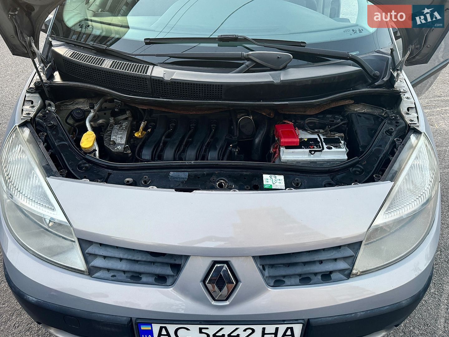 Renault Scenic 2005 VIN VF1JM0J0H34500436 фото оголошення 12 з 13