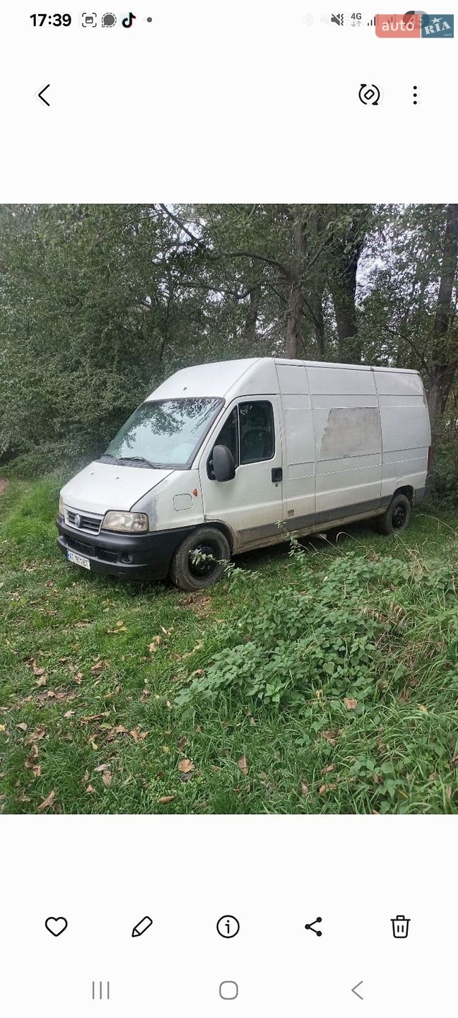 Fiat Ducato 2005 VIN ZFA24400007636312 фото оголошення 2 з 14