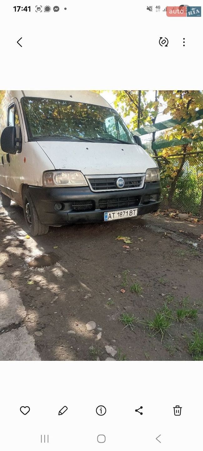 Fiat Ducato 2005 VIN ZFA24400007636312 фото оголошення 6 з 14