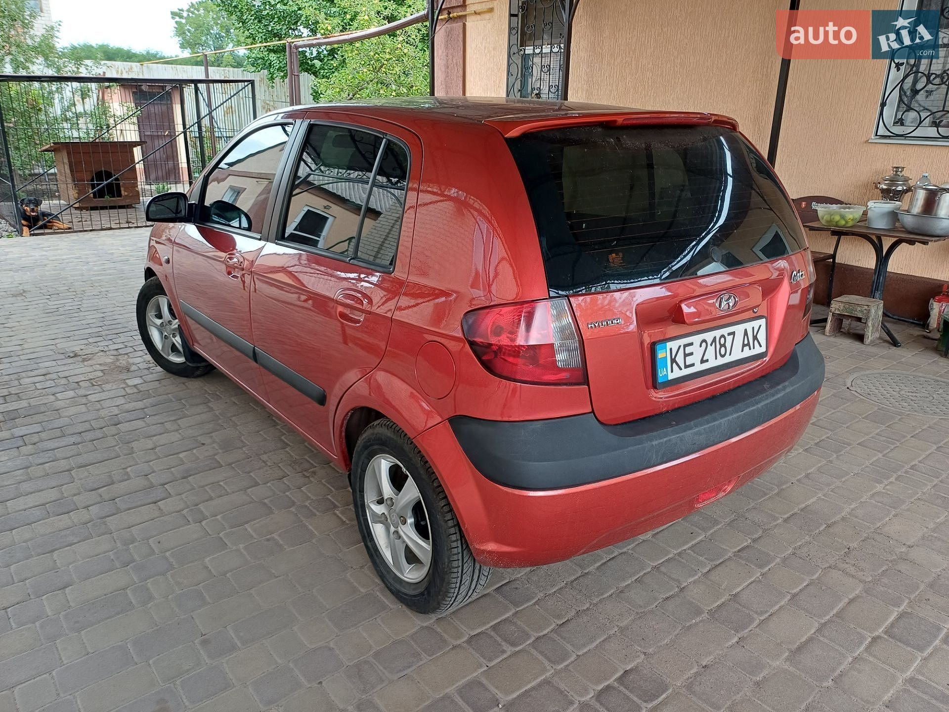 Hyundai Getz 2006 VIN KMHBT51DP6U558534 фото оголошення 6 з 14