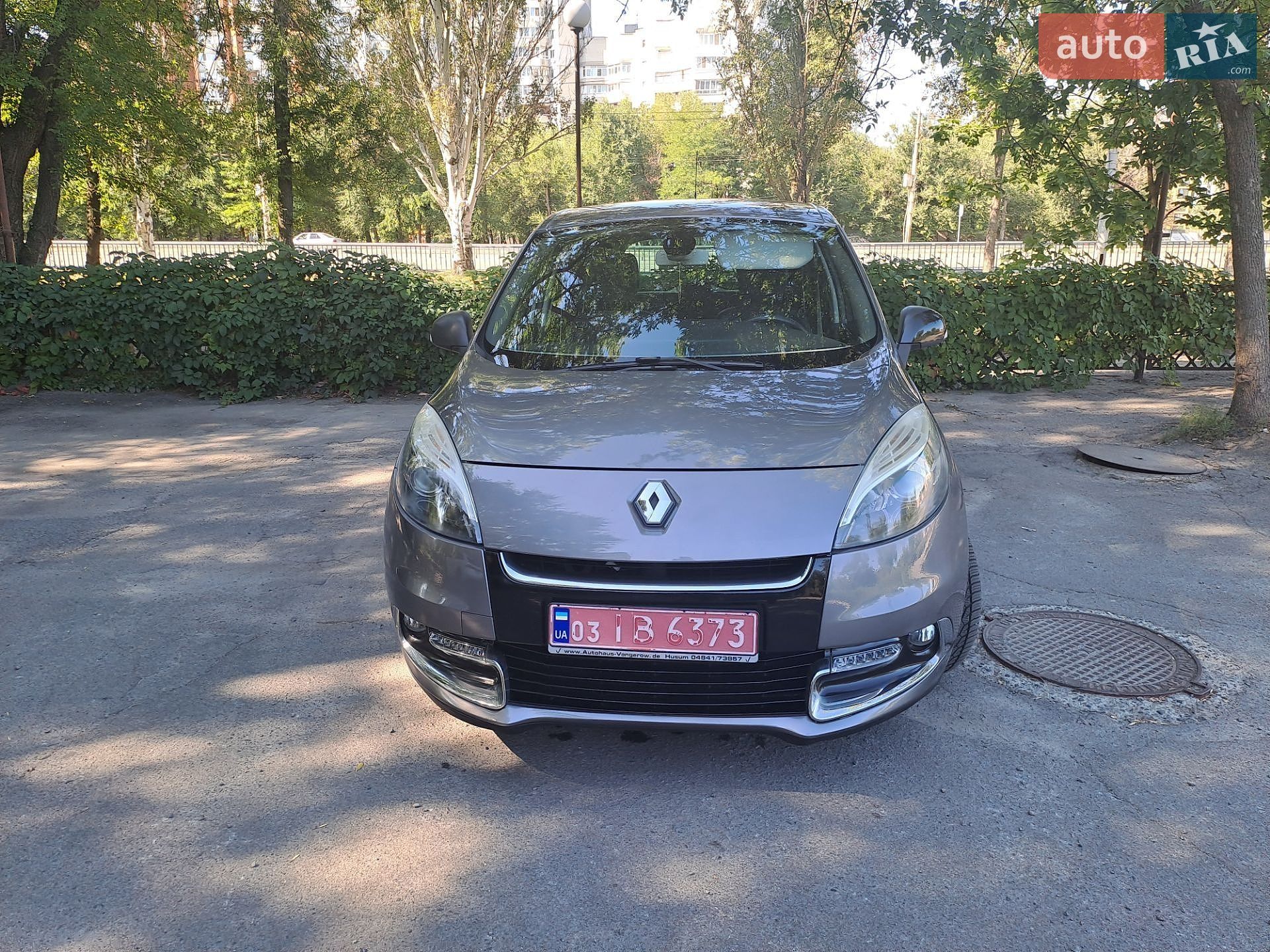 Renault Scenic 2012 VIN VF1JZ090347985467 фото оголошення 2 з 16