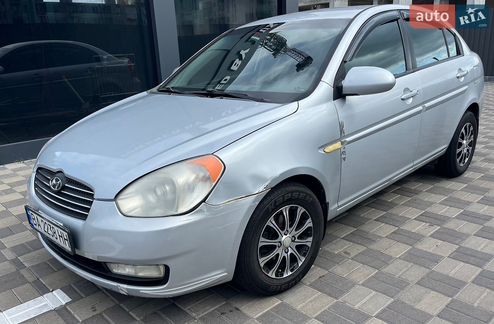 Hyundai Accent 2007 VIN Y6LCN41CP8L002534 фото оголошення 2 з 8