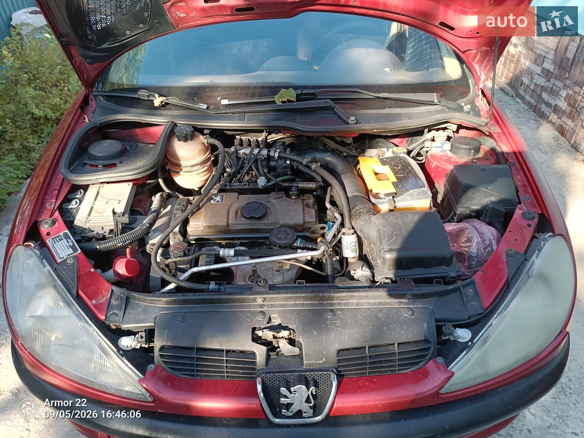 Peugeot 206 2005 VIN VF32AKFWU43900886 фото оголошення 4 з 11