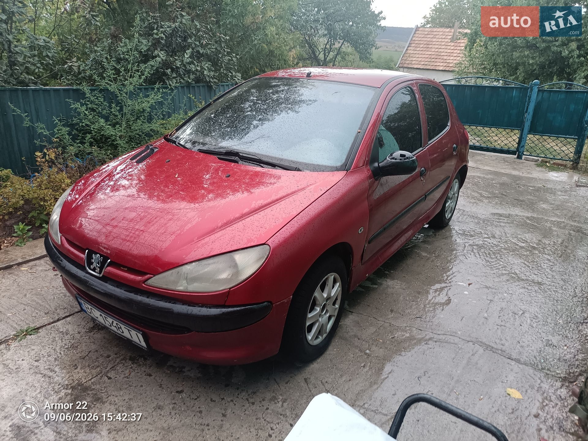 Peugeot 206 2005 VIN VF32AKFWU43900886 фото оголошення 6 з 8