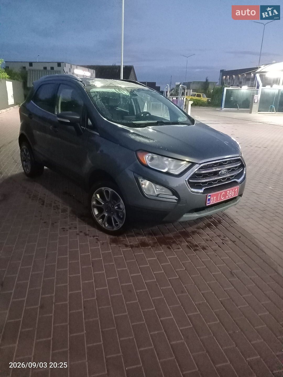 Ford EcoSport 2019 VIN MAJ6S3KL8KC279637 фото оголошення 2 з 10