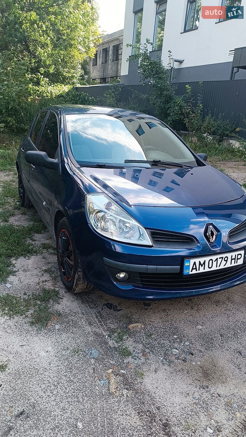 Renault Clio 2007 VIN VF1BR1J0H38759719 фото оголошення 3 з 22