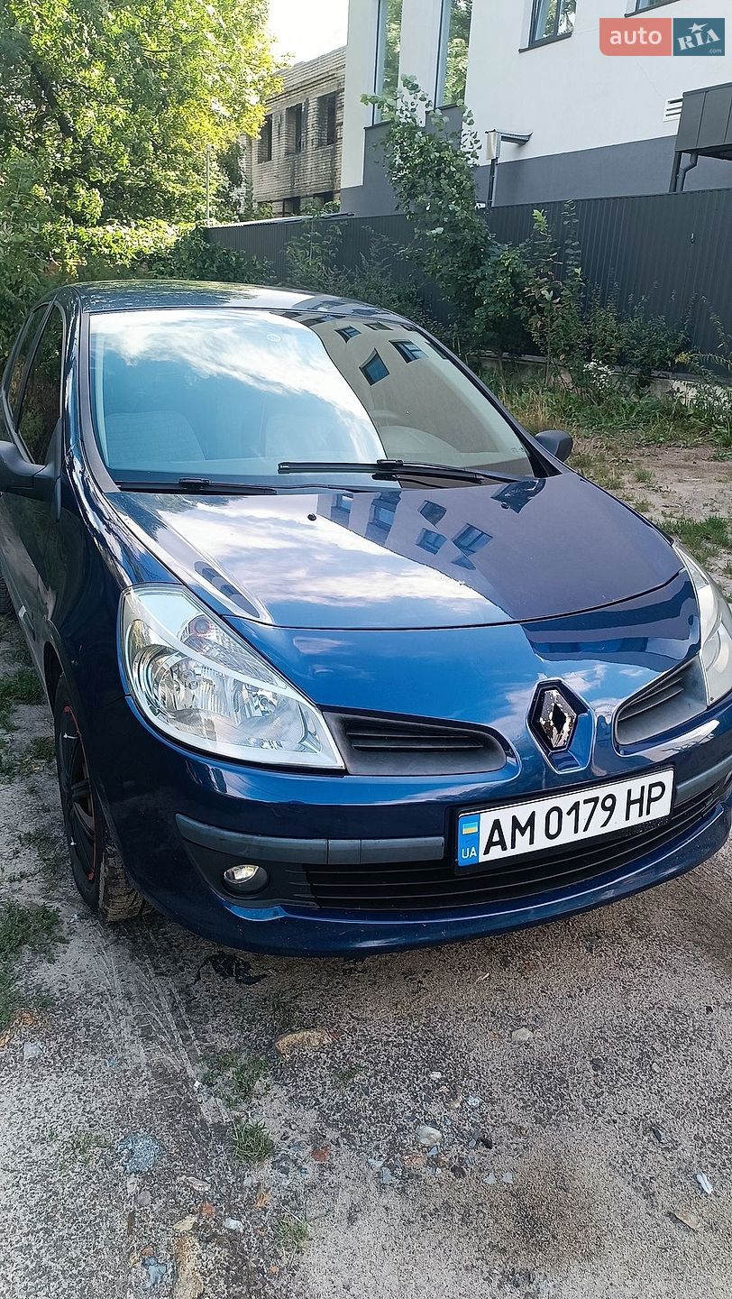 Renault Clio 2007 VIN VF1BR1J0H38759719 фото оголошення 2 з 22
