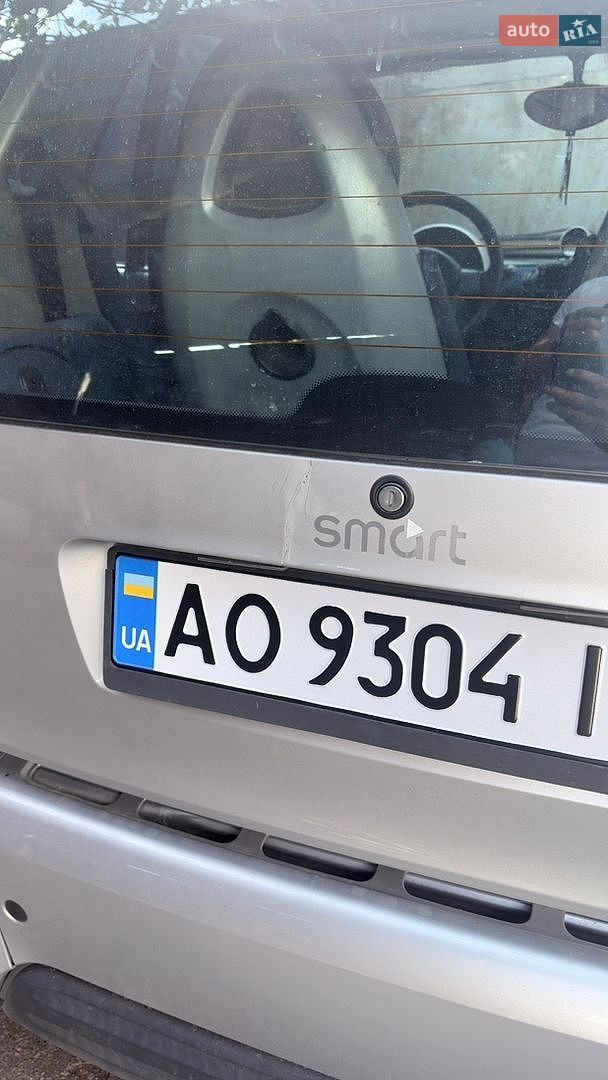 Smart Fortwo 2000 VIN WME01MC01YH103615 фото оголошення 5 з 14