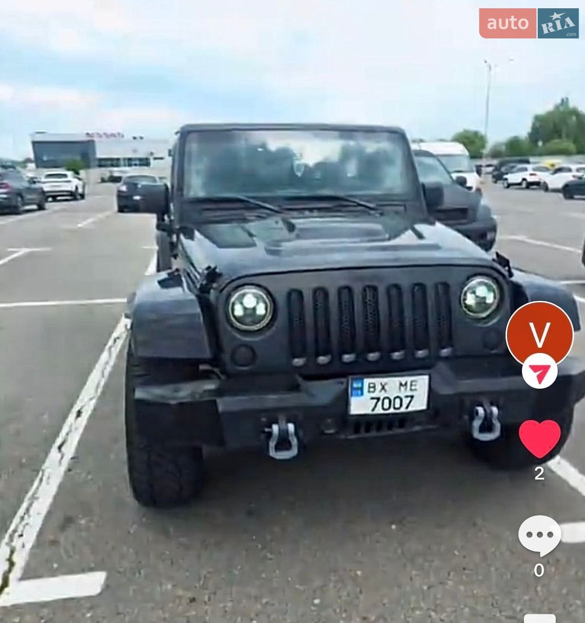Jeep Wrangler 2017 VIN 1C4BJWEG7HL683372 фото оголошення 8 з 11