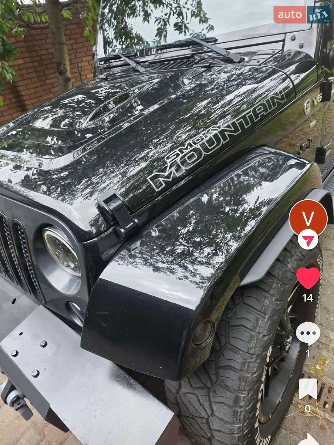 Jeep Wrangler 2017 VIN 1C4BJWEG7HL683372 фото оголошення 11 з 11