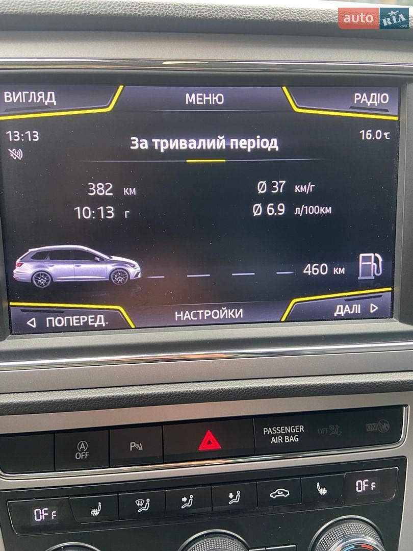 Seat Leon Sportstourer 2019 VIN VSSZZZ5FZLR022846 фото оголошення 21 з 27