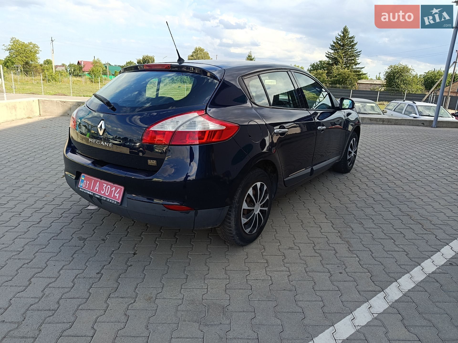 Renault Megane 2009 VIN VF1BZ0V0641834161 фото оголошення 8 з 20