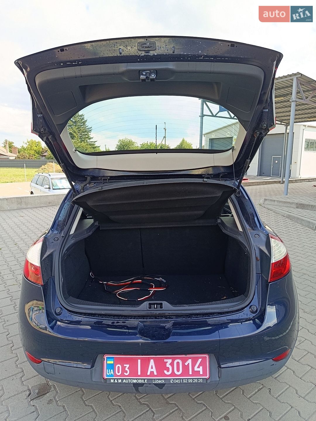 Renault Megane 2009 VIN VF1BZ0V0641834161 фото оголошення 11 з 20