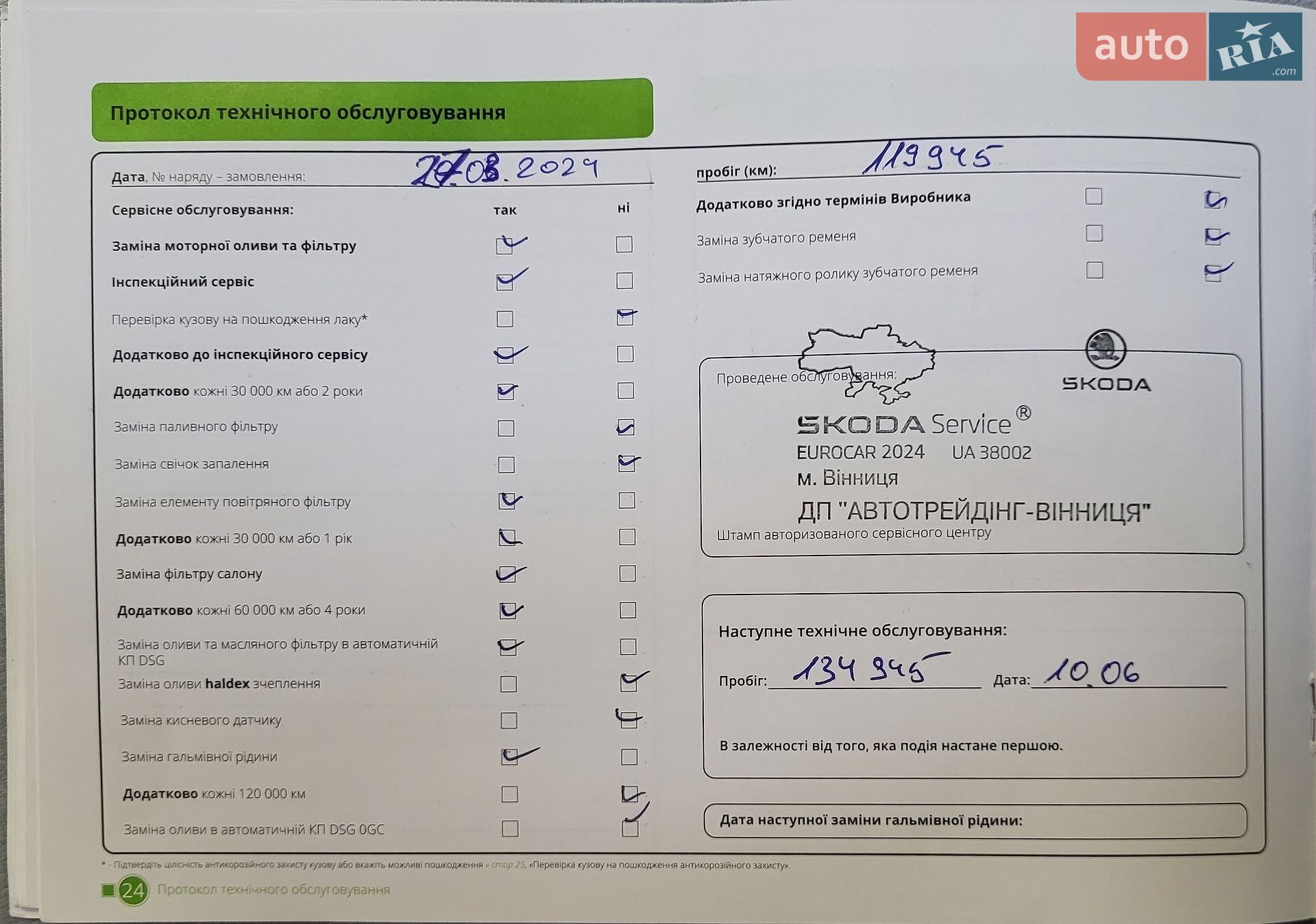 Skoda Octavia 2022 VIN TMBAJ4NX7NY061398 фото оголошення 22 з 50