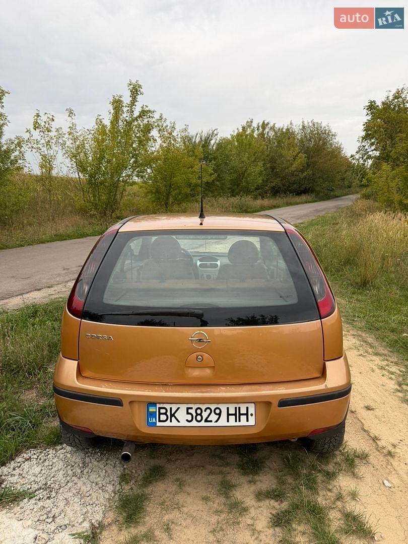 Opel Corsa 2003 VIN W0L0XCF0846001220 фото оголошення 5 з 20