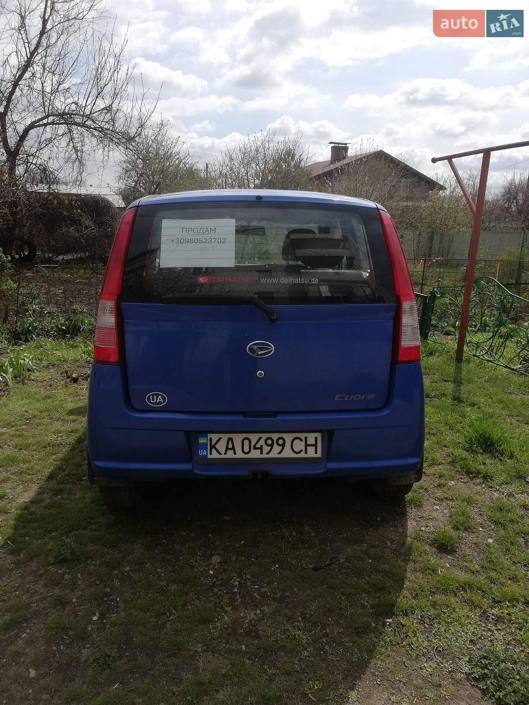 Daihatsu Cuore 2003 VIN JDAL251S001005545 фото оголошення 4 з 26