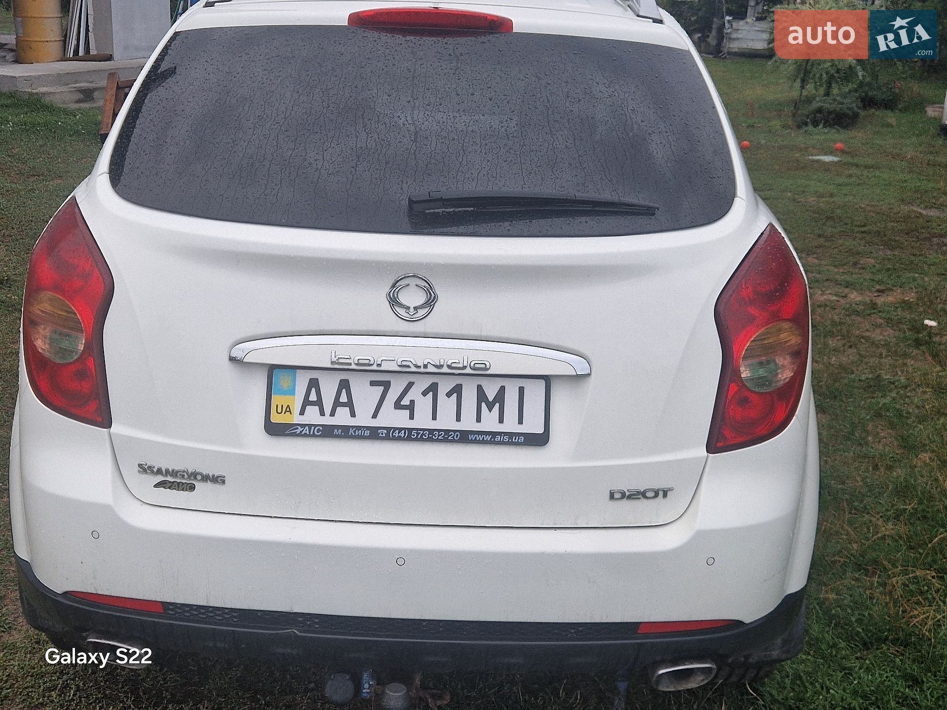 SsangYong Korando 2012 VIN KPTA0A1SSCP069469 фото оголошення 3 з 9