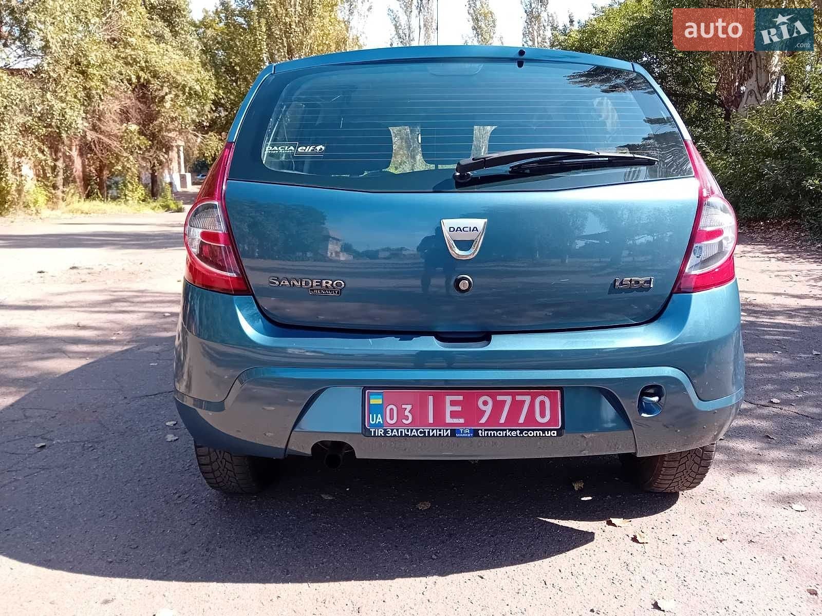 Dacia Sandero 2009 VIN UU1BSDEW541086562 фото оголошення 5 з 16