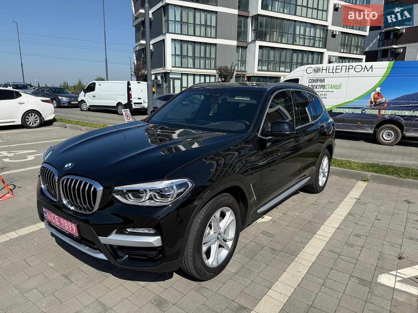 BMW X3 2021 VIN 5UXTY3C05M9F07496 фото оголошення 3 з 28