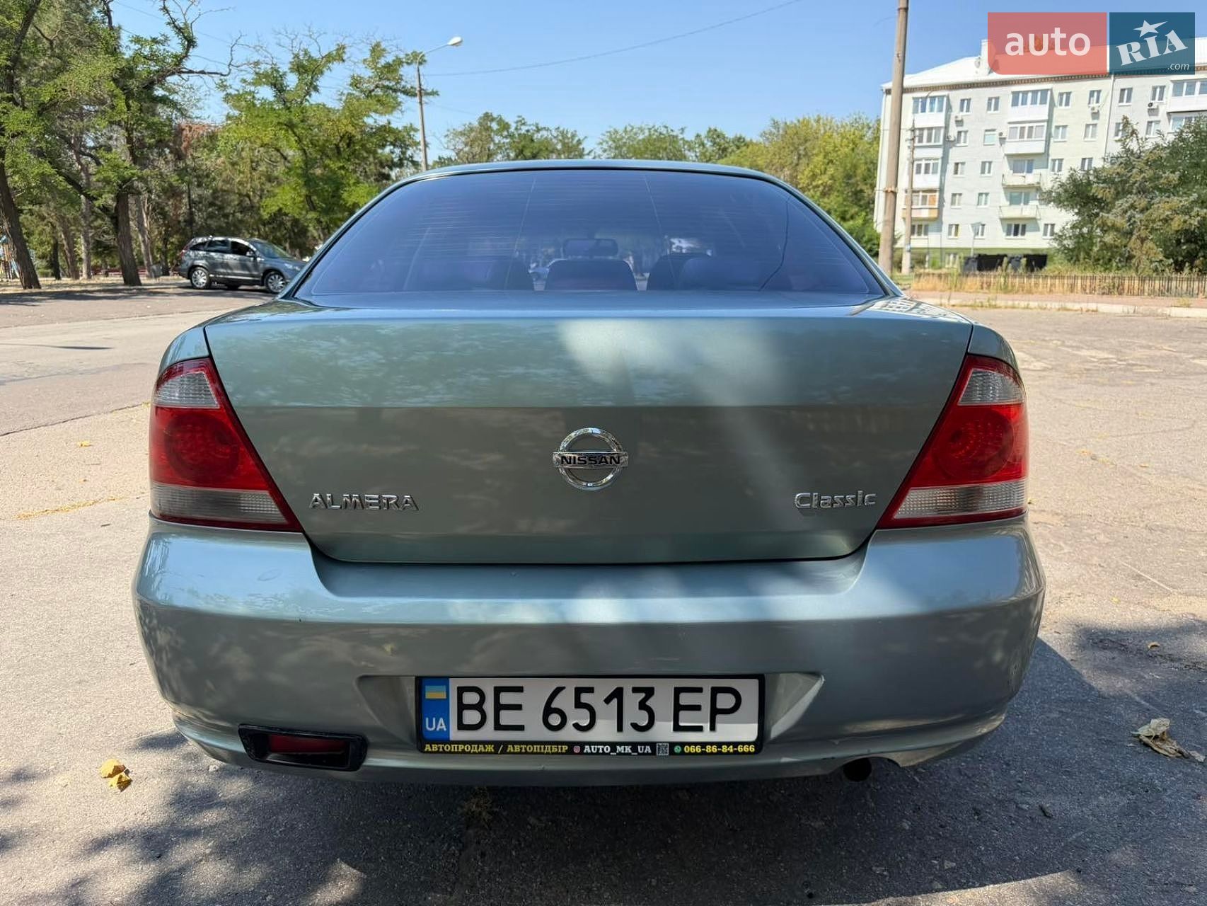 Nissan Almera Classic 2007 VIN KNMCSHLAS7P664977 фото оголошення 7 з 15