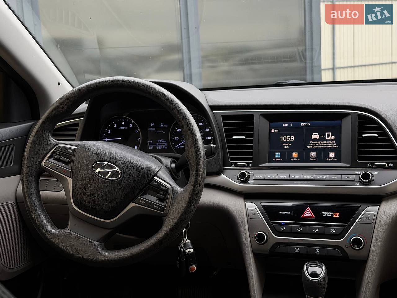 Hyundai Elantra 2016 VIN 5NPD84LF6HH004702 фото оголошення 11 з 23