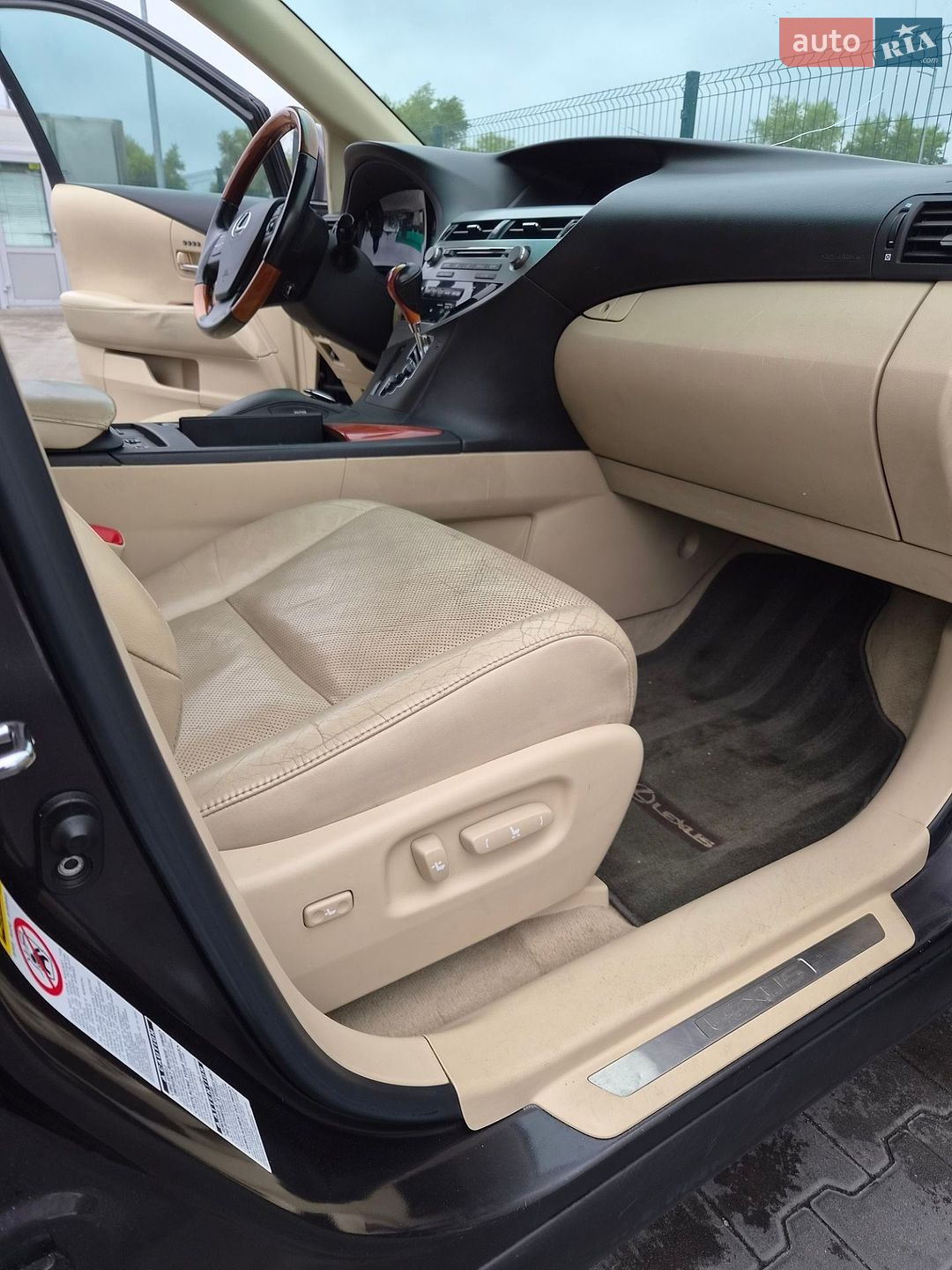 Lexus RX 2010 VIN 2T2BK1BA9AC076401 фото оголошення 16 з 23