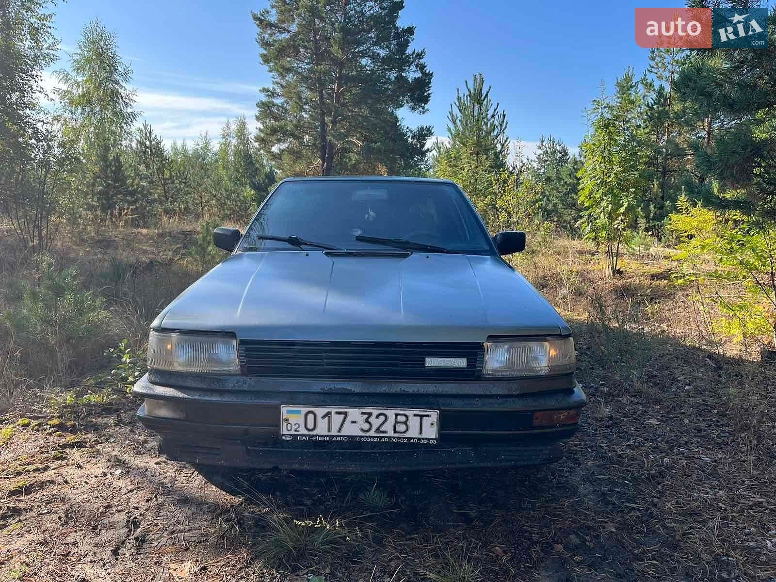 Nissan Bluebird 1987 VIN JN100HT12V0112280 фото оголошення 6 з 9