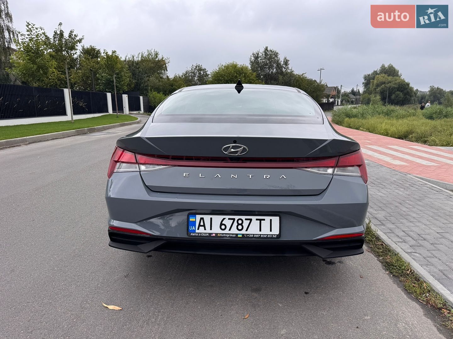 Hyundai Elantra 2021 VIN KMHLM4AG2MU161545 фото оголошення 3 з 13