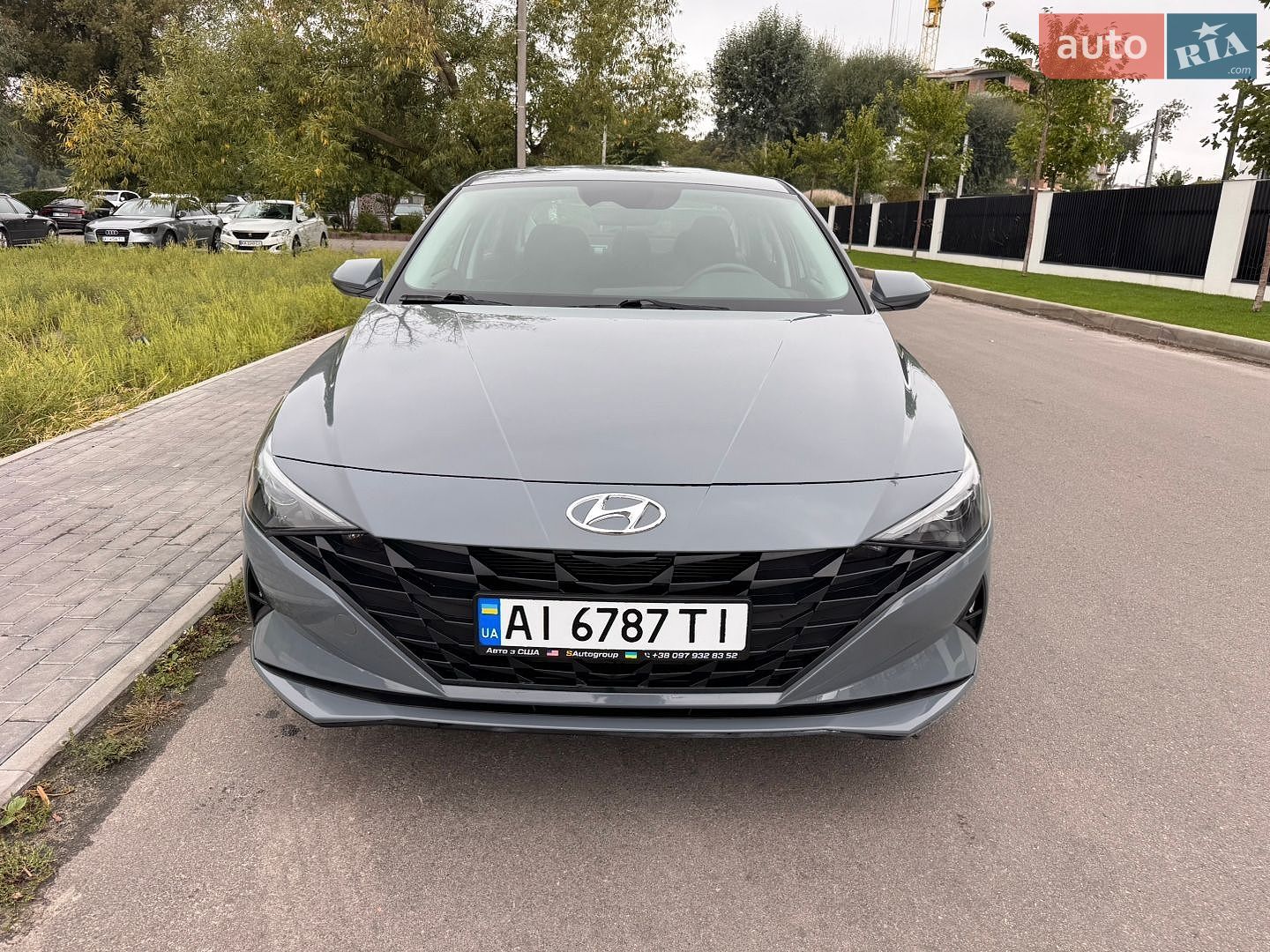 Hyundai Elantra 2021 VIN KMHLM4AG2MU161545 фото оголошення 8 з 13