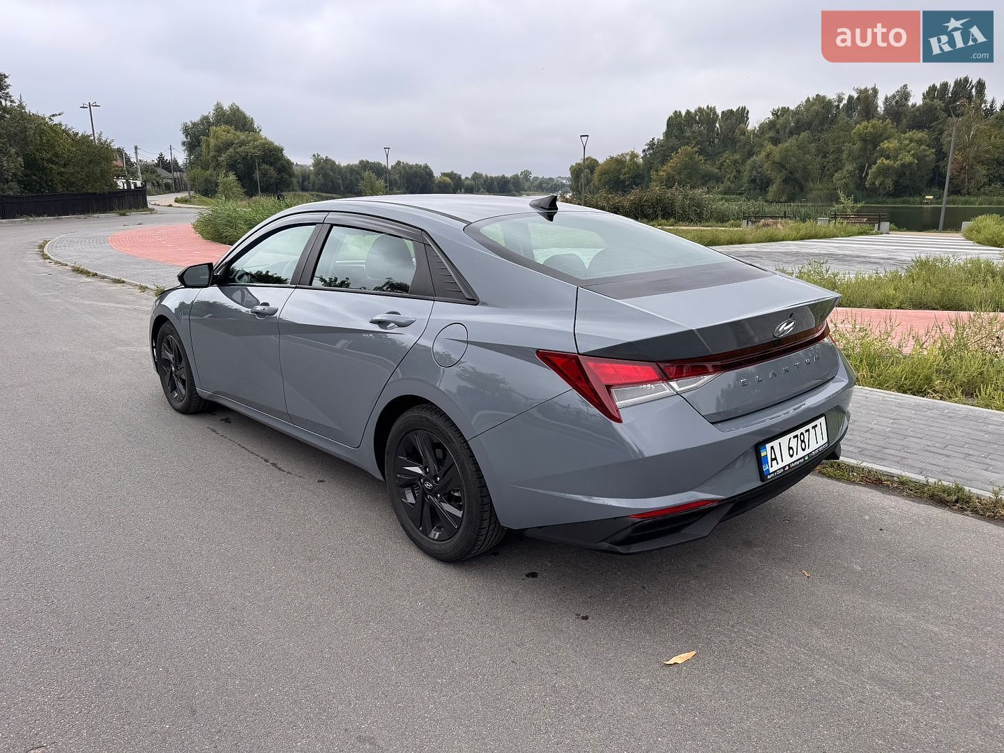 Hyundai Elantra 2021 VIN KMHLM4AG2MU161545 фото оголошення 12 з 13