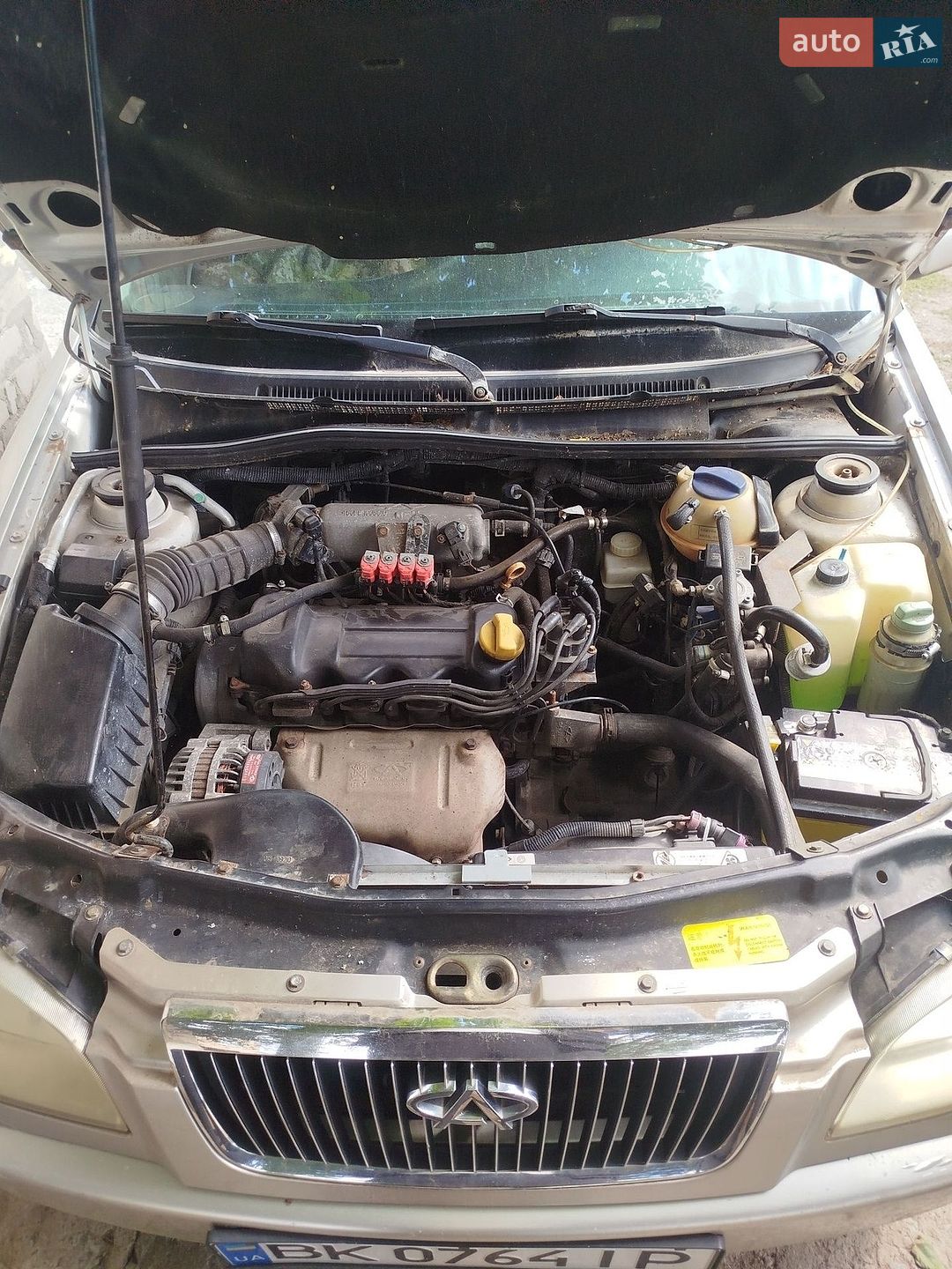 CHERY AMULET 2007 VIN Y6DDA11B28D019289 фото оголошення 5 з 6