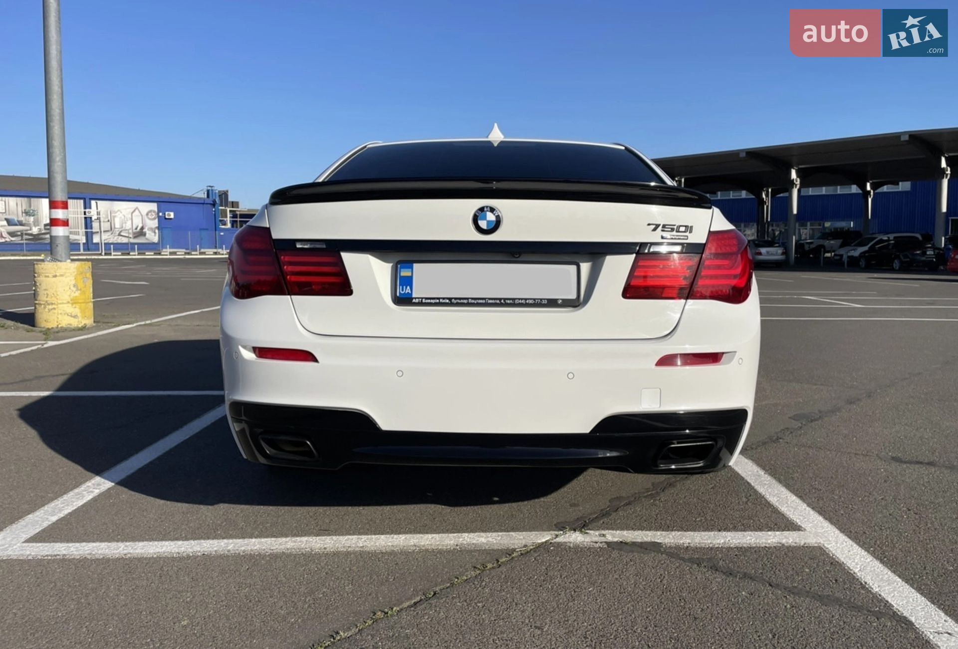 BMW 7 Series 2013 VIN WBAYA6C56DD143895 фото оголошення 2 з 13