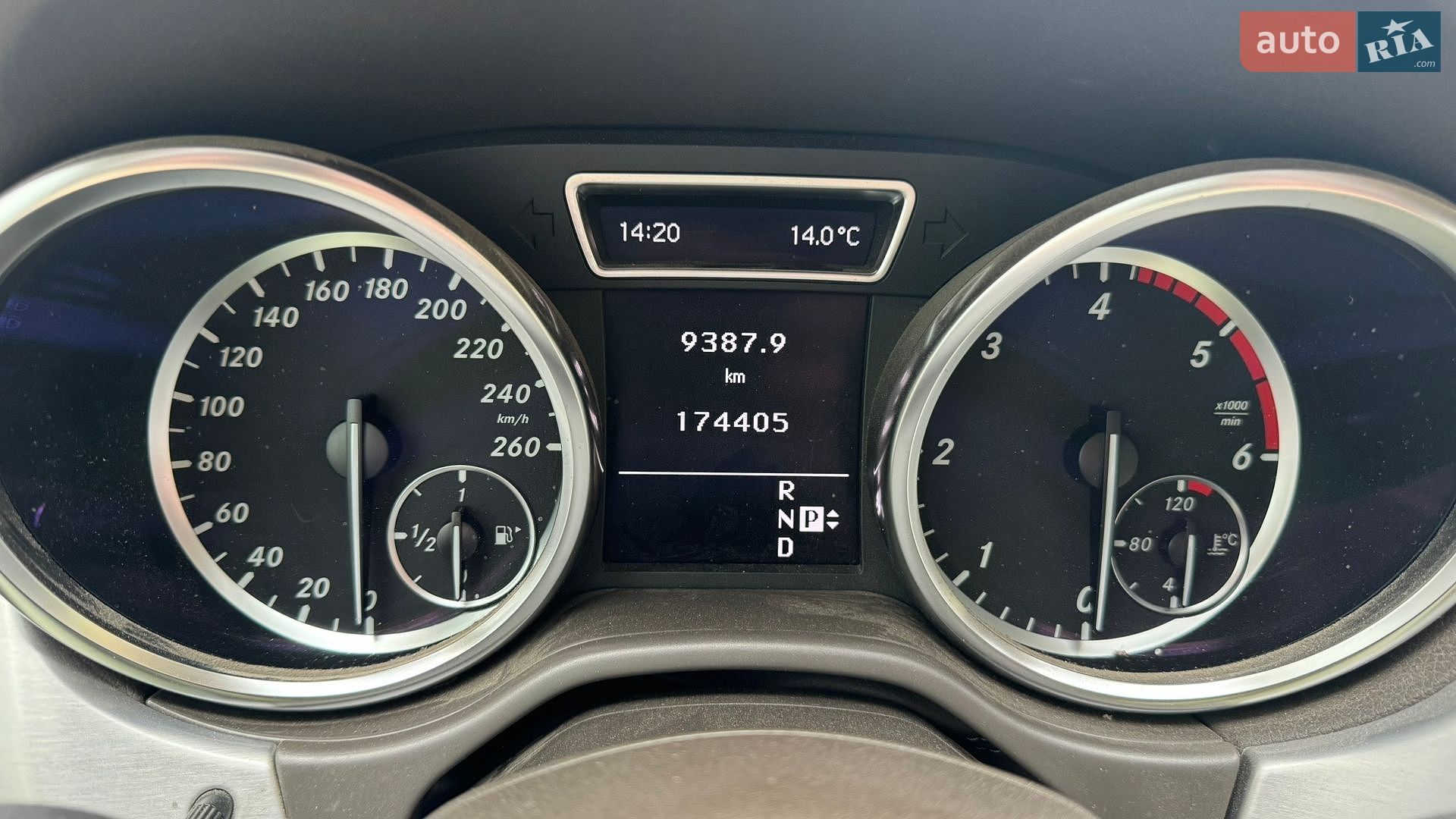 Mercedes-Benz M-Class 2012 VIN WDC1660041A015851 фото оголошення 9 з 13