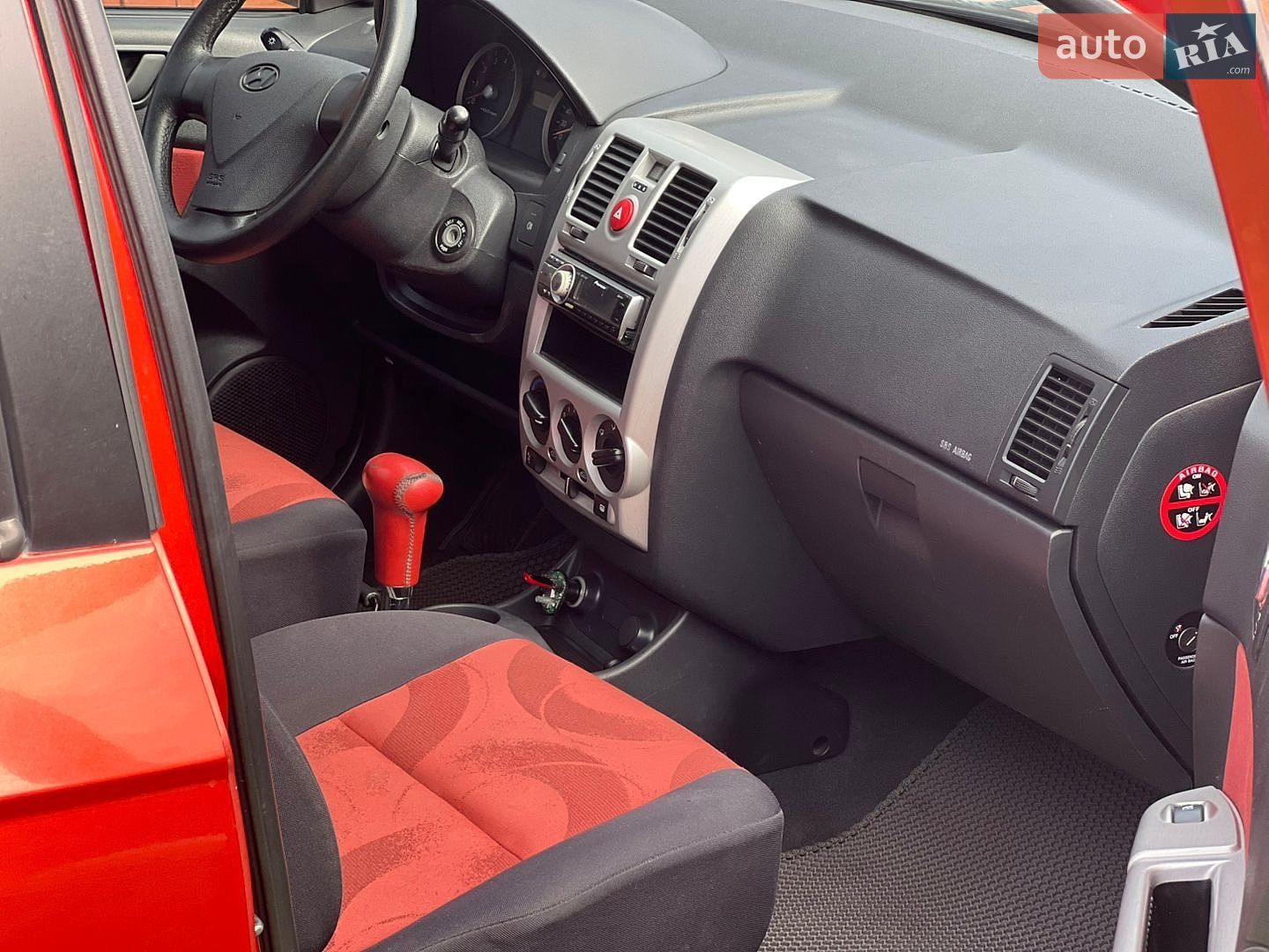 Hyundai Getz 2006 VIN KMHBT51DP6U627860 фото оголошення 12 з 23