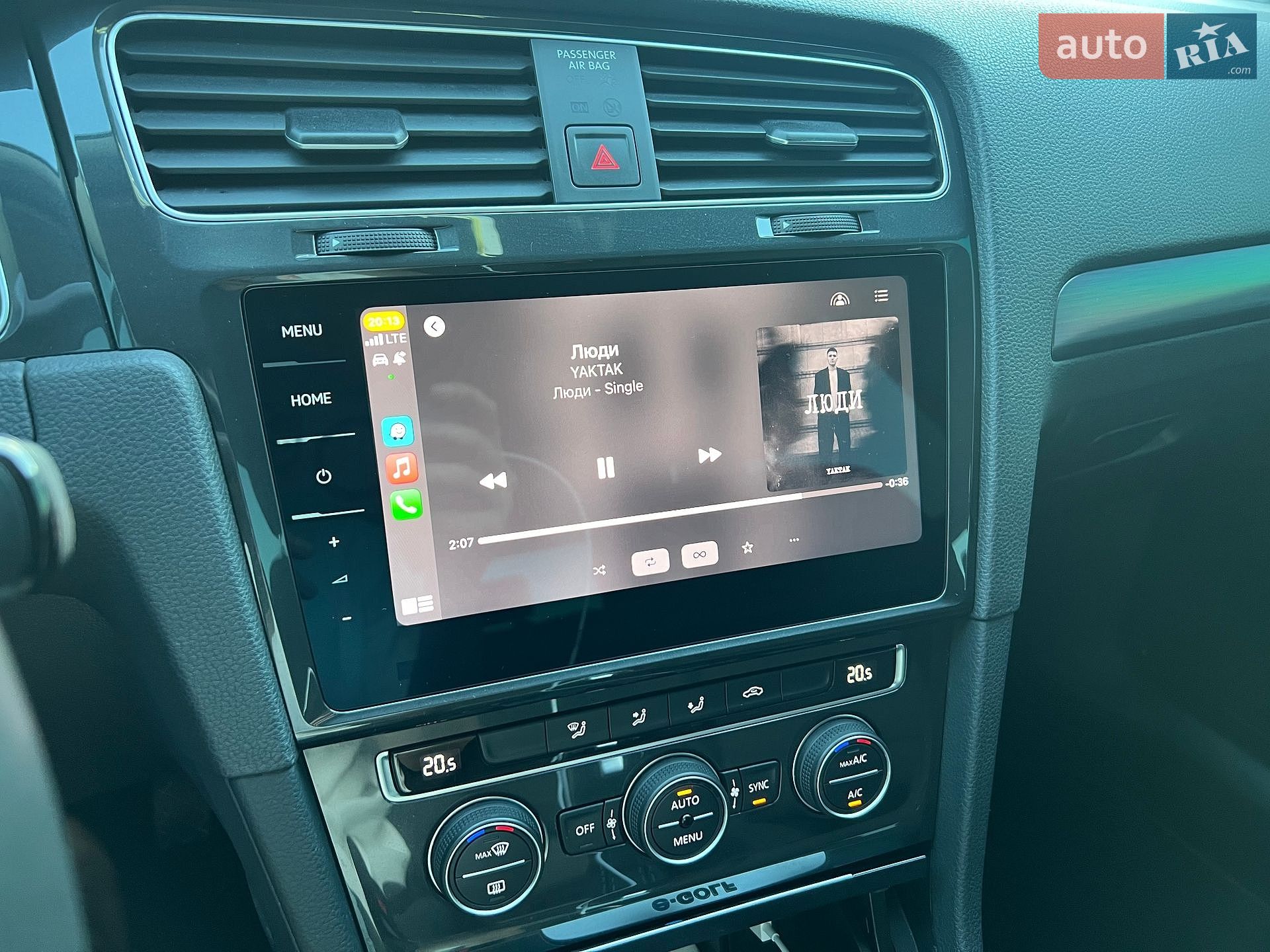 Volkswagen e-Golf 2020 VIN WVWZZZAUZL8921144 фото оголошення 21 з 25