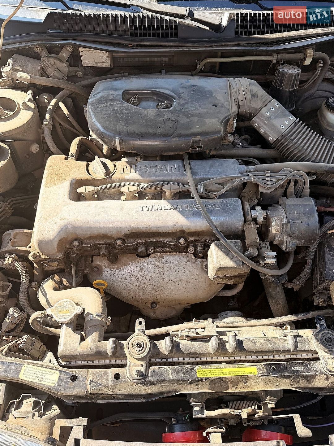Nissan Primera 1991 VIN SJNBCAP10U0108073 фото оголошення 6 з 11