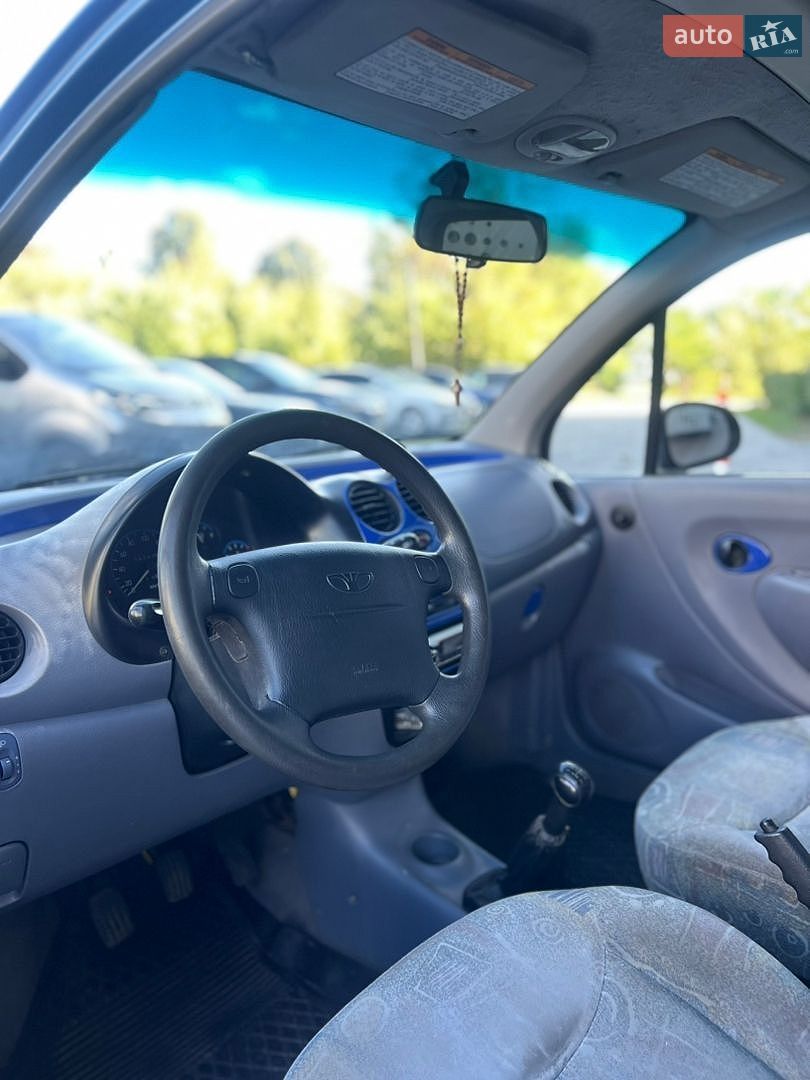 Daewoo Matiz 2000 VIN KLY4A11BDYC317319 фото оголошення 8 з 10