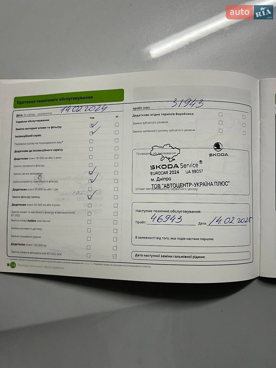 Skoda Kodiaq 2022 VIN TMBLD6NS6PB400609 фото оголошення 45 з 48