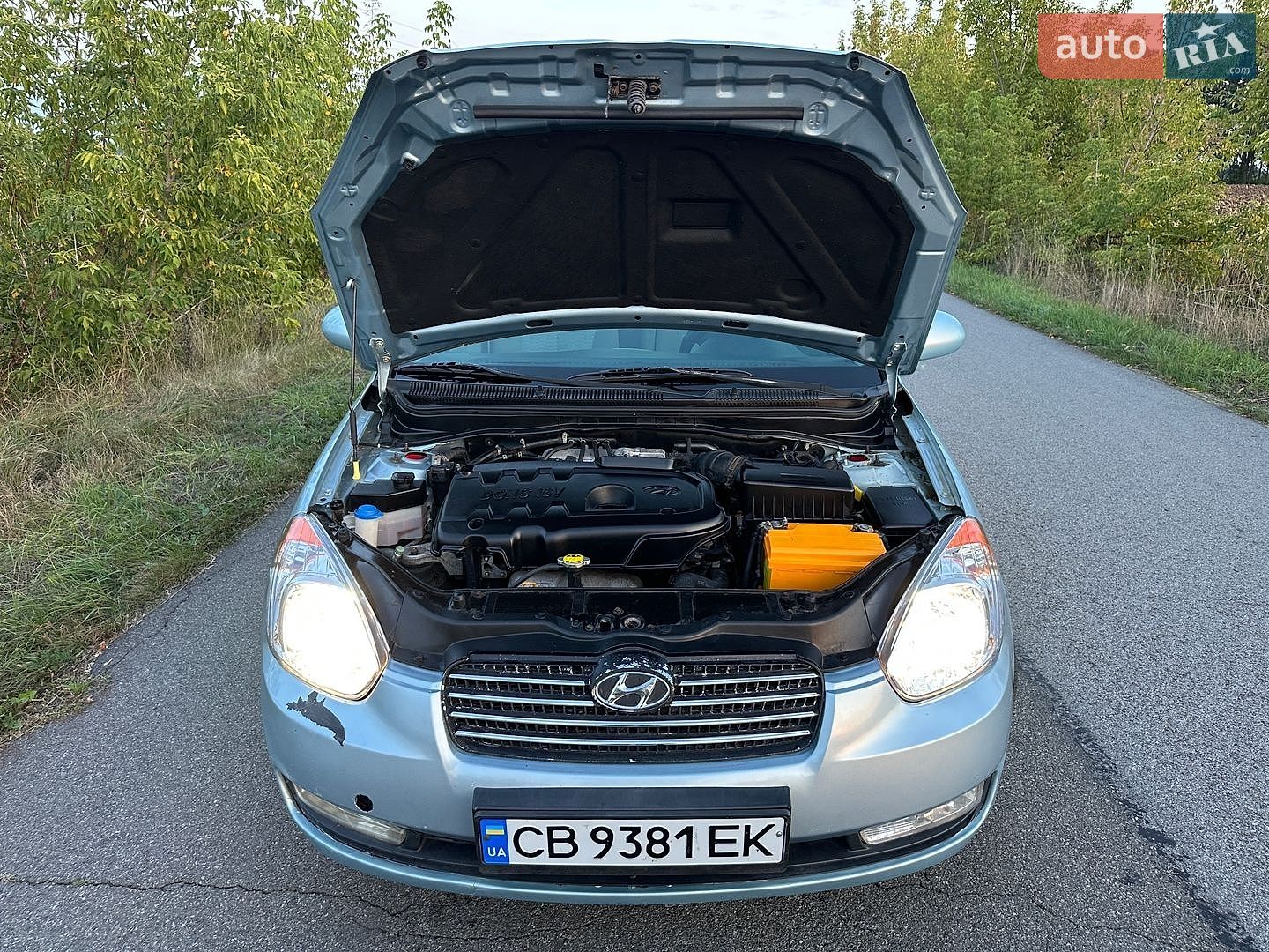 Hyundai Accent 2008 VIN NLHCM41AP8Z128430 фото оголошення 40 з 44