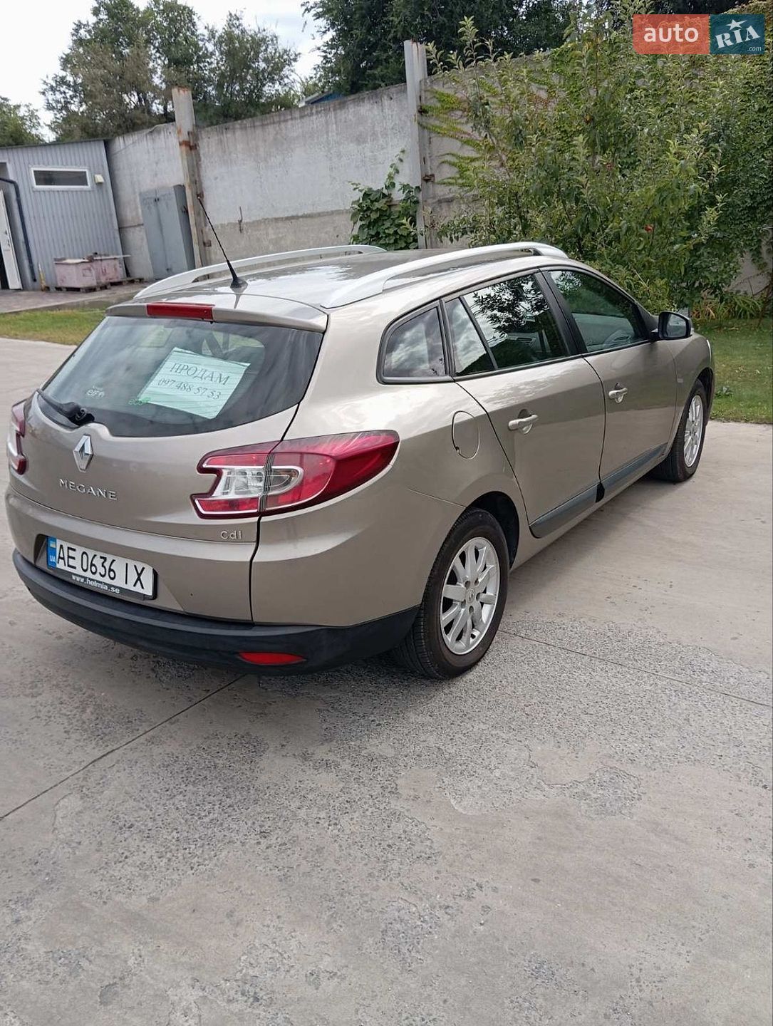 Renault Megane 2010 VIN VF1KZ1A0544323387 фото оголошення 4 з 17