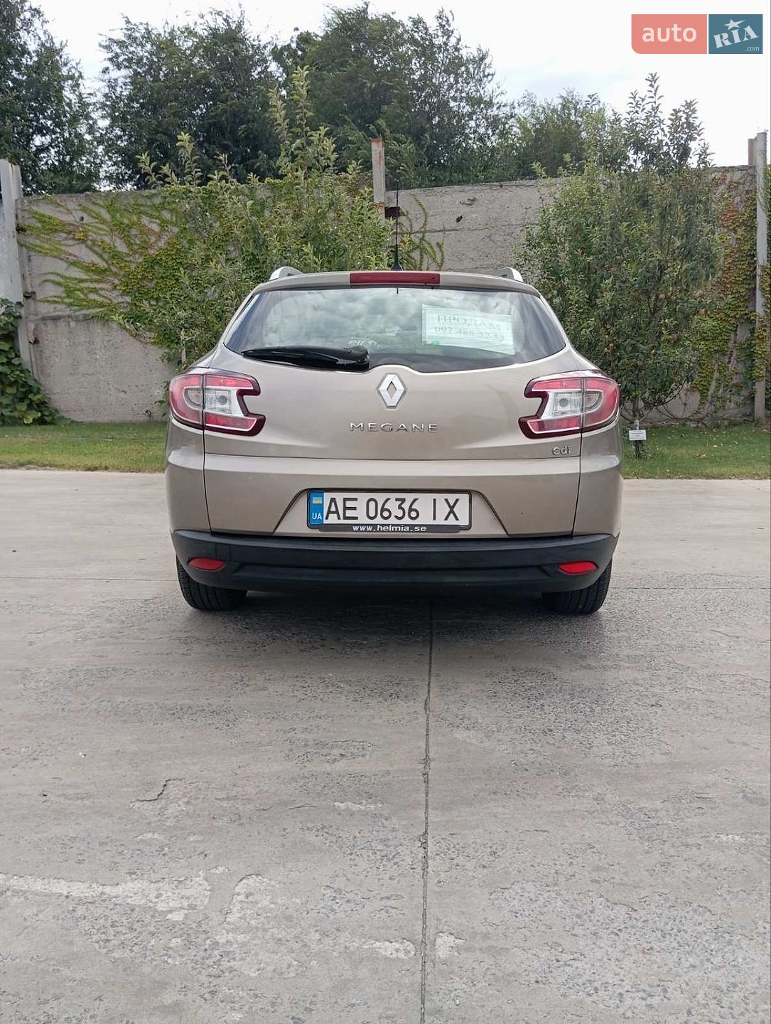 Renault Megane 2010 VIN VF1KZ1A0544323387 фото оголошення 5 з 17