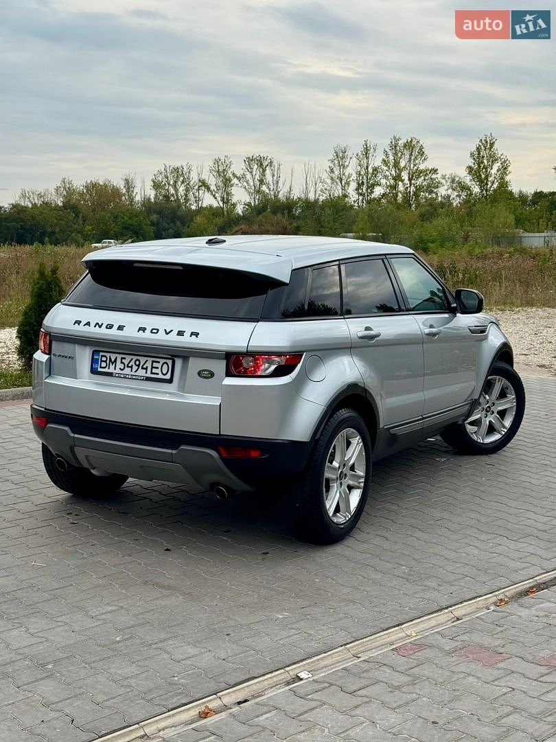 Land Rover Range Rover Evoque 2012 VIN SALVN2BG4DH733326 фото оголошення 8 з 38