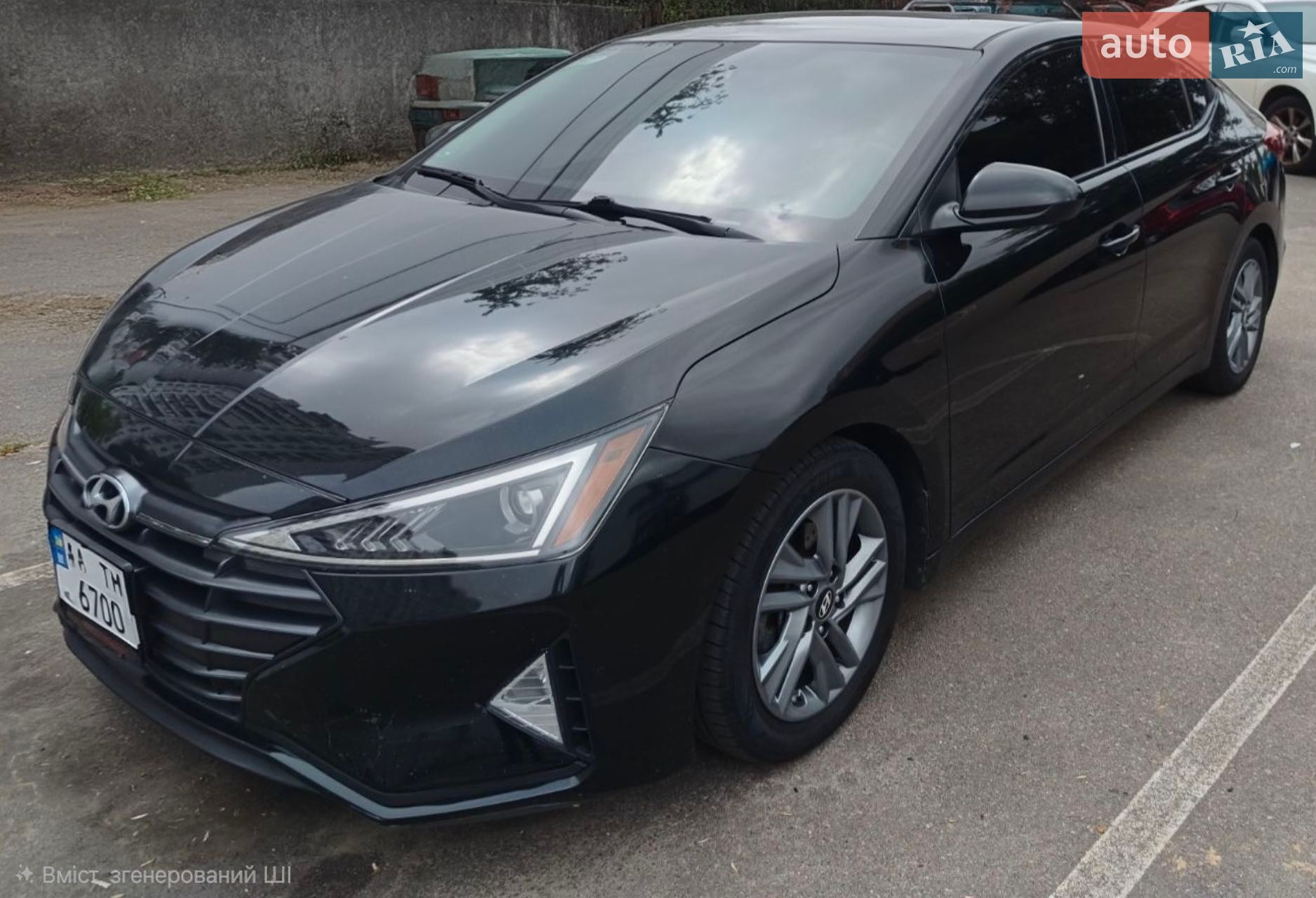 Hyundai Elantra 2019 VIN 5NPD84LF5KH444210 фото оголошення 11 з 14